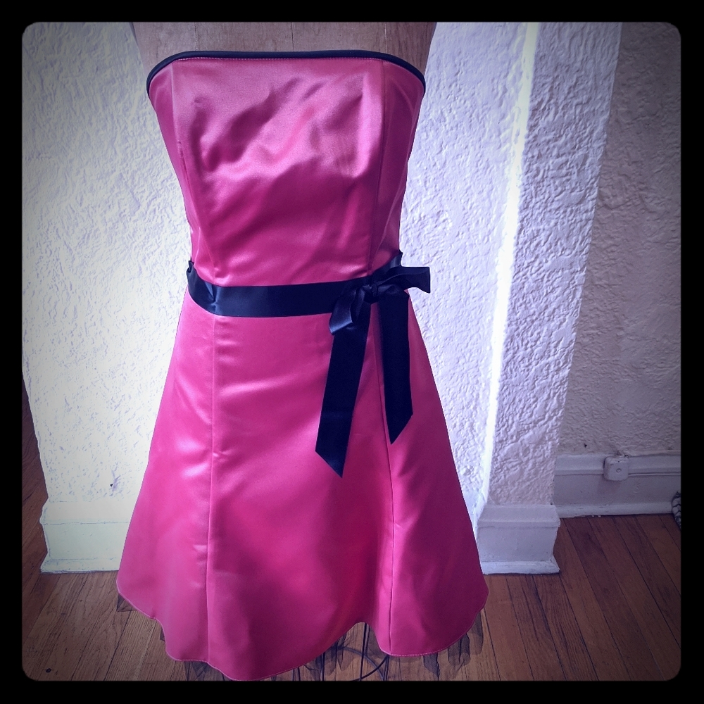Jessica McClintock strapless dress